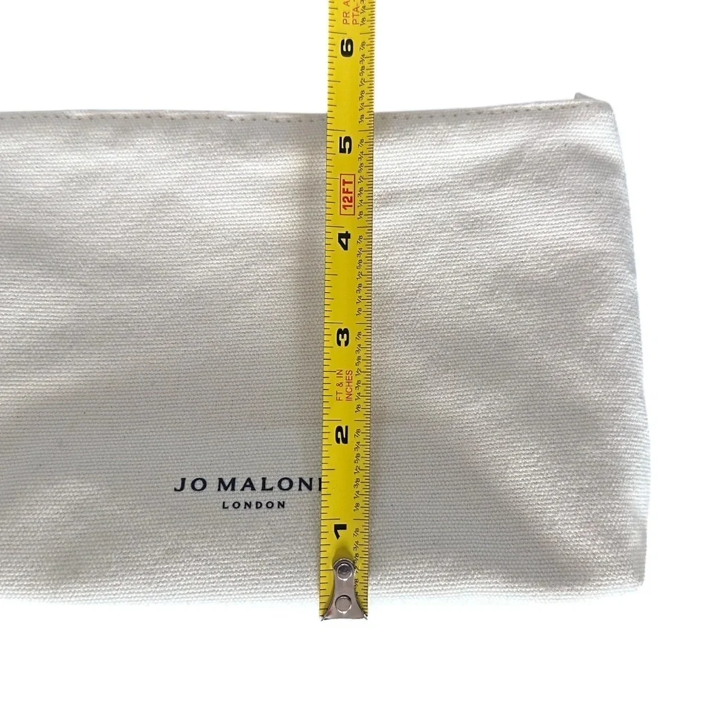 Jo Malone Shower Gel & Travel Pouch Make Up Cosmetic Bag Beige Classic